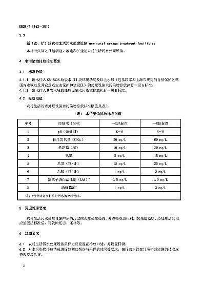 ���|���F�V�V�����a�S���Ϻ��С��r��������ˮ̎���Oʩˮ��Ⱦ���ŷŘ˜ʡ�(DB31/T 1163-2019)