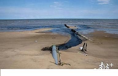 新款不銹鋼纖維束掛鉤生產廠家觸目驚心:20公里蝦塘大量養殖污水直排大海,銀灘變黑灘!責任在誰?